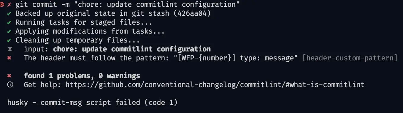 No prefix commit message