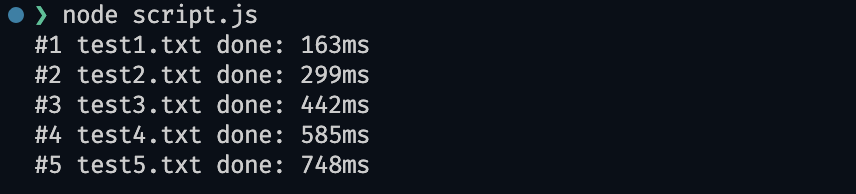 sync test